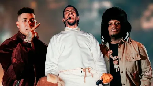 En la foto: Boza, Bad Bunny, Sech
