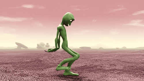 Alien de 'Dame tu cosita'