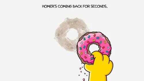 En la foto: Poster Película Los Simpsons 2