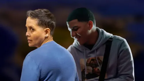 Mayra Nevárez, Justin Santos.